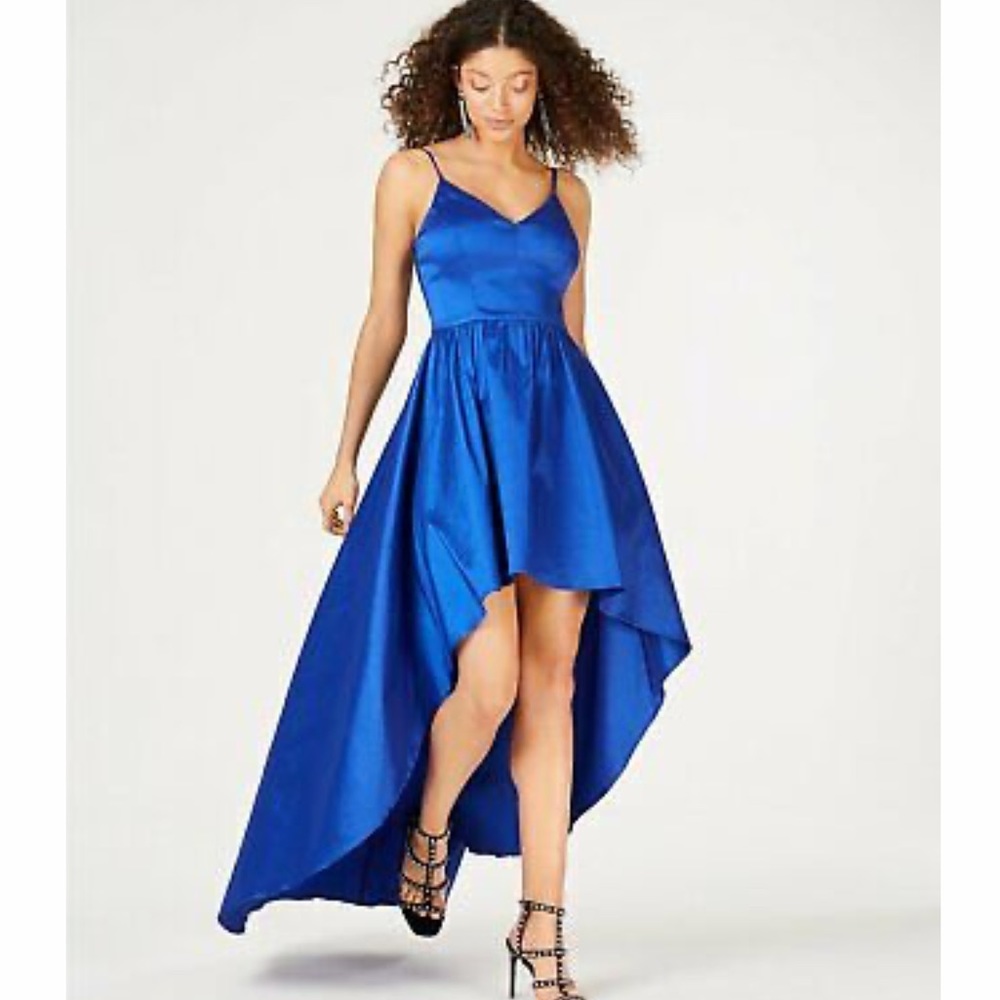 BDarlin Royal Blue Gown Prom Wedding Guest Dress Formal Event Gown